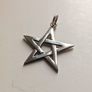 Sterling Silver Pentagram